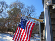 small "Star Spangled Banner Bat" (TM) Flagstaff    with 24" X 36" flag